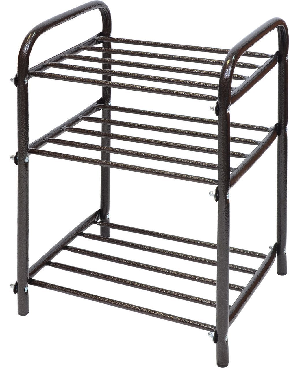 Этажерка "Комфорт1" узкая (500х330х450) 3-х ярусн. разборн. ЭТК1/А Ника