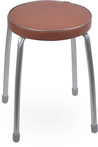 Табурет "Фабрик2" ТФ02/К без обода 4-х опор.(кругл.сидение) кор. Ника