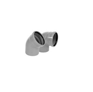 Отвод 87,5°  50мм вн.канализ.(250) VALFEX