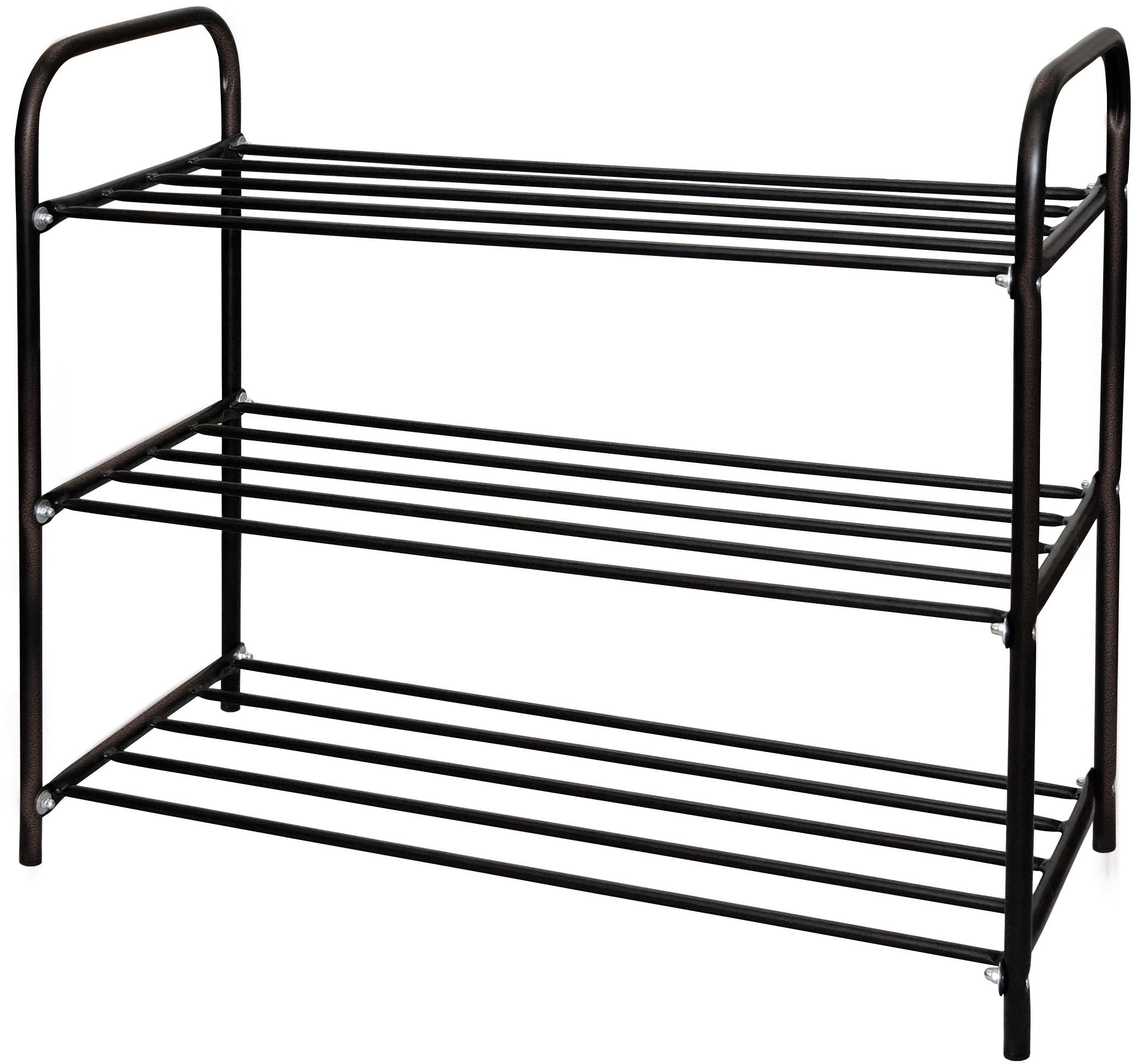 Этажерка "Комфорт3" (590х330х800) 3-х ярусн.разборн. ЭТК3/А Ника