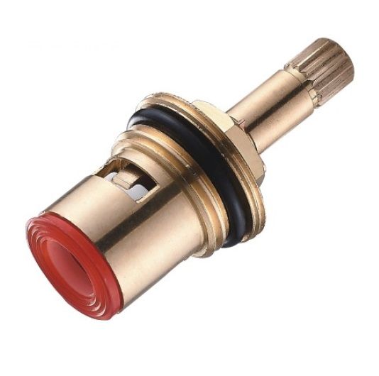 Кран-букса Посадка под 1/2'' дюйма 20 шлицов 90гр. Potato P 51-9 (упак.10шт.)