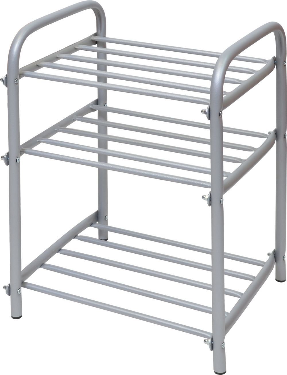 Этажерка "Комфорт1" узкая (500х330х450) 3-х ярусн. разборн. ЭТК1/МС Ника