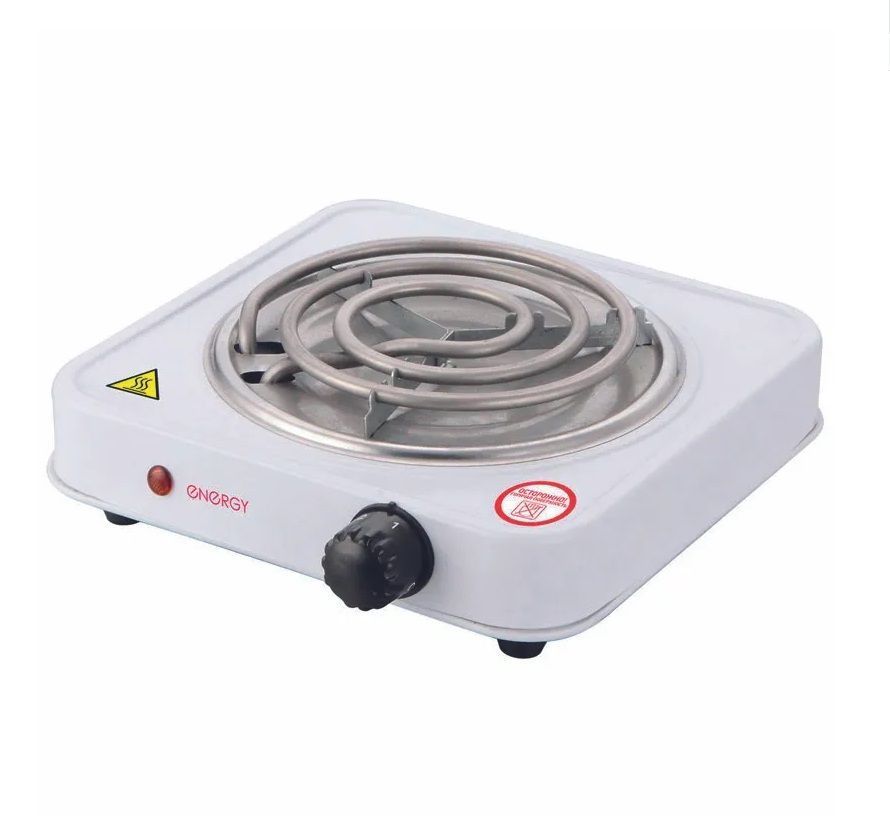 Электроплитка ENERGY EN-902 ЭПТ (1конф.1,0кВт, спираль нерж.чаша) бел.