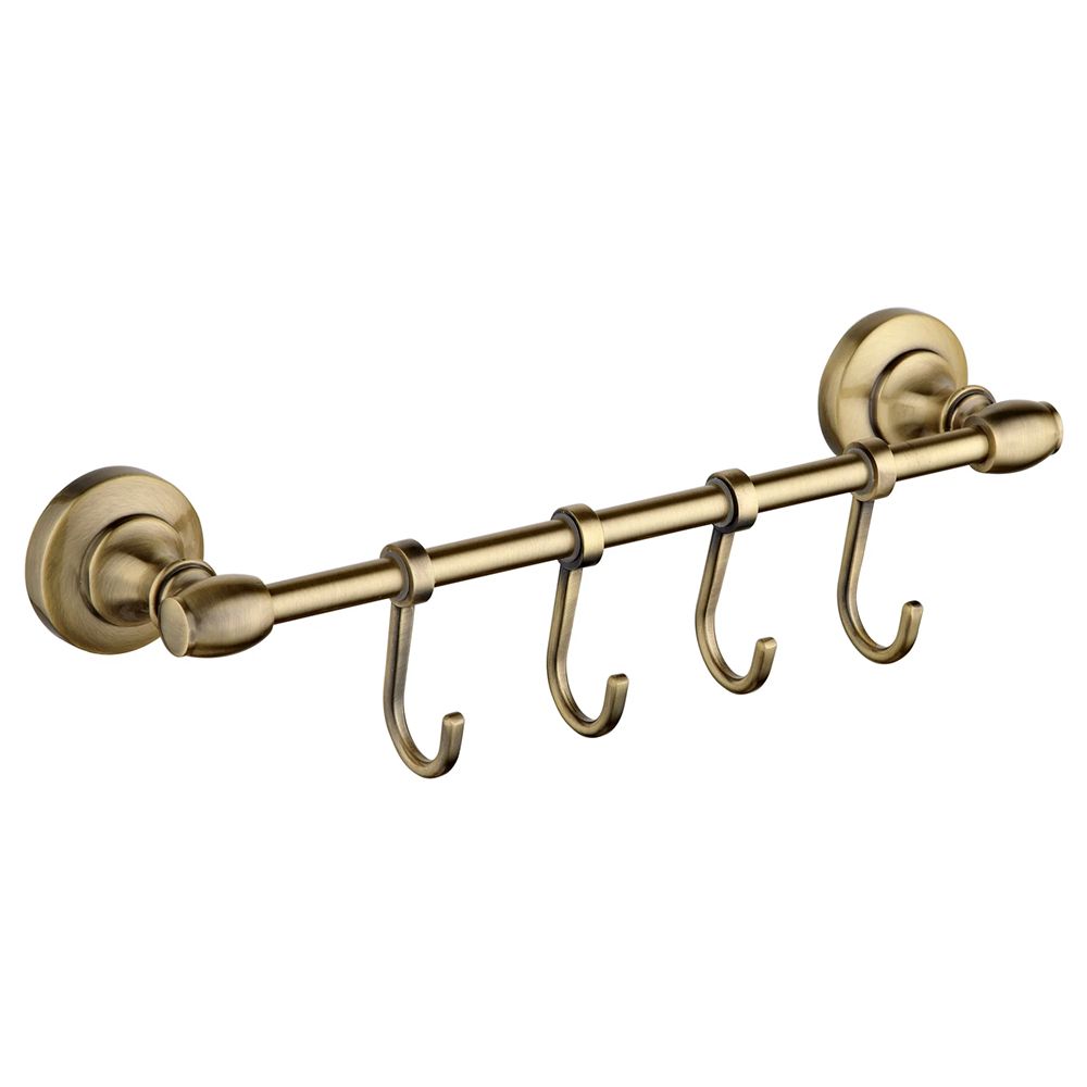 Держатель для полотенец (4 крючка) P2614-4 (26 серия)