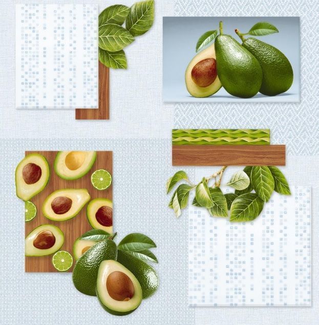 Обои Авокадо мойка С3В-Ф772-01 0,5м*10м (упак. 15 рул. Саратов)