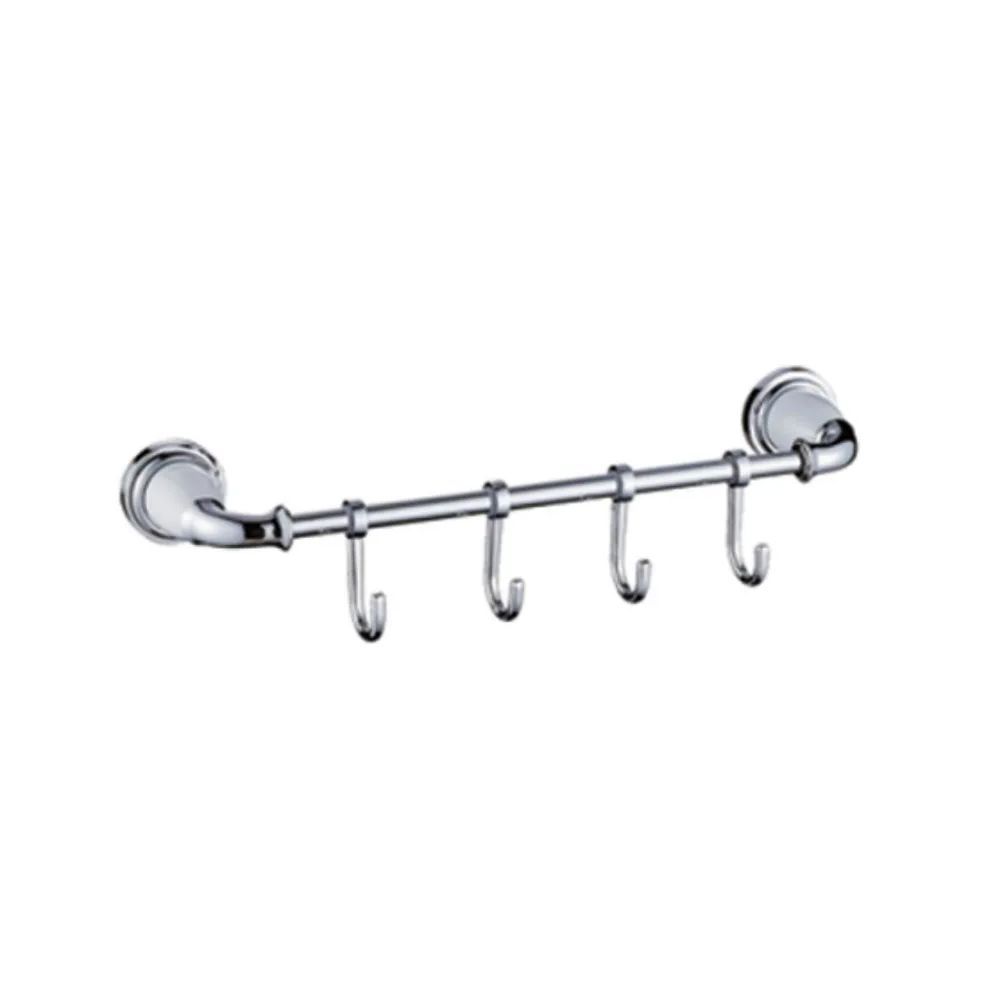 Держатель полотенец трубчатый (4 крючка) P7214-4 (72 серия)