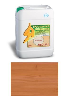ФБС-211 тонированный антисептик цвет: орех 10 л (уп.2 шт.)