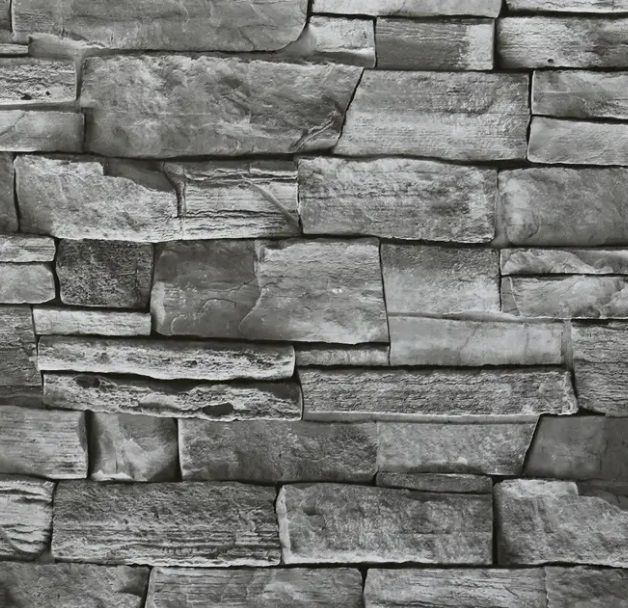 Пленка с/к Делюкс Professional арт.12031090 (фасадный кирпич сер) 0.45х6м