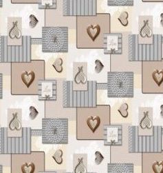 Клеенка на нетк.основе "Амарант" 6699B (1.40х20м)