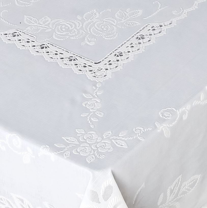 Скатерть готовая ажурная LP-1133VP 120*15м (10 шт.в рул.)