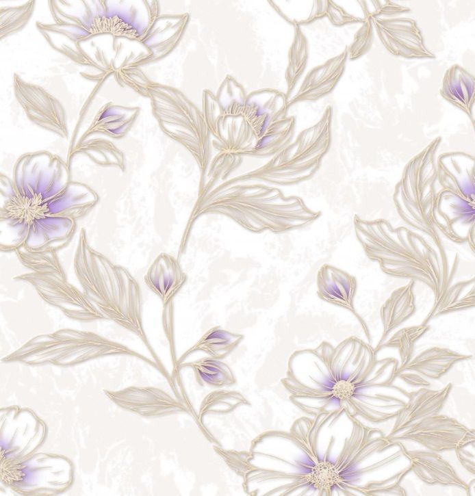 Обои Лирика-Н дуплекс С6-03 0,5м*10м Гр.5 (упак. 12 рул. Саратов)