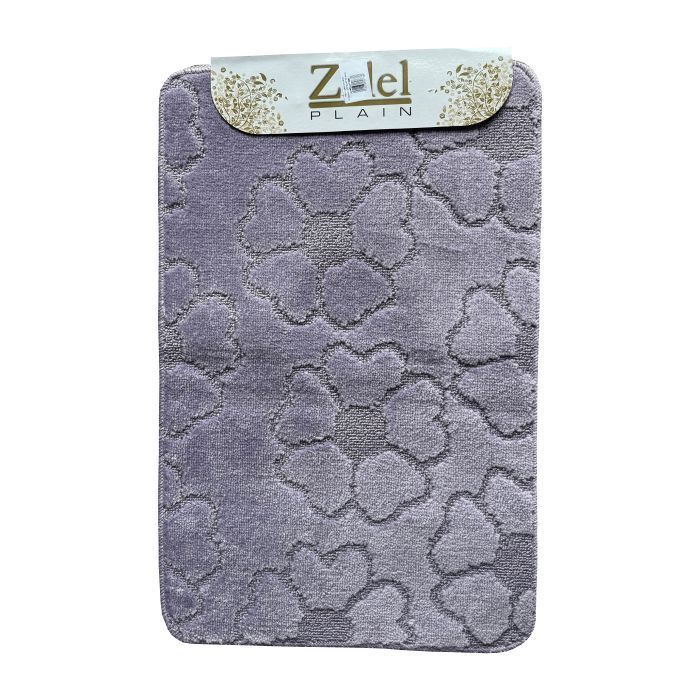 Набор ковриков Залел (2предмет) 55х85/45х55 фиол.