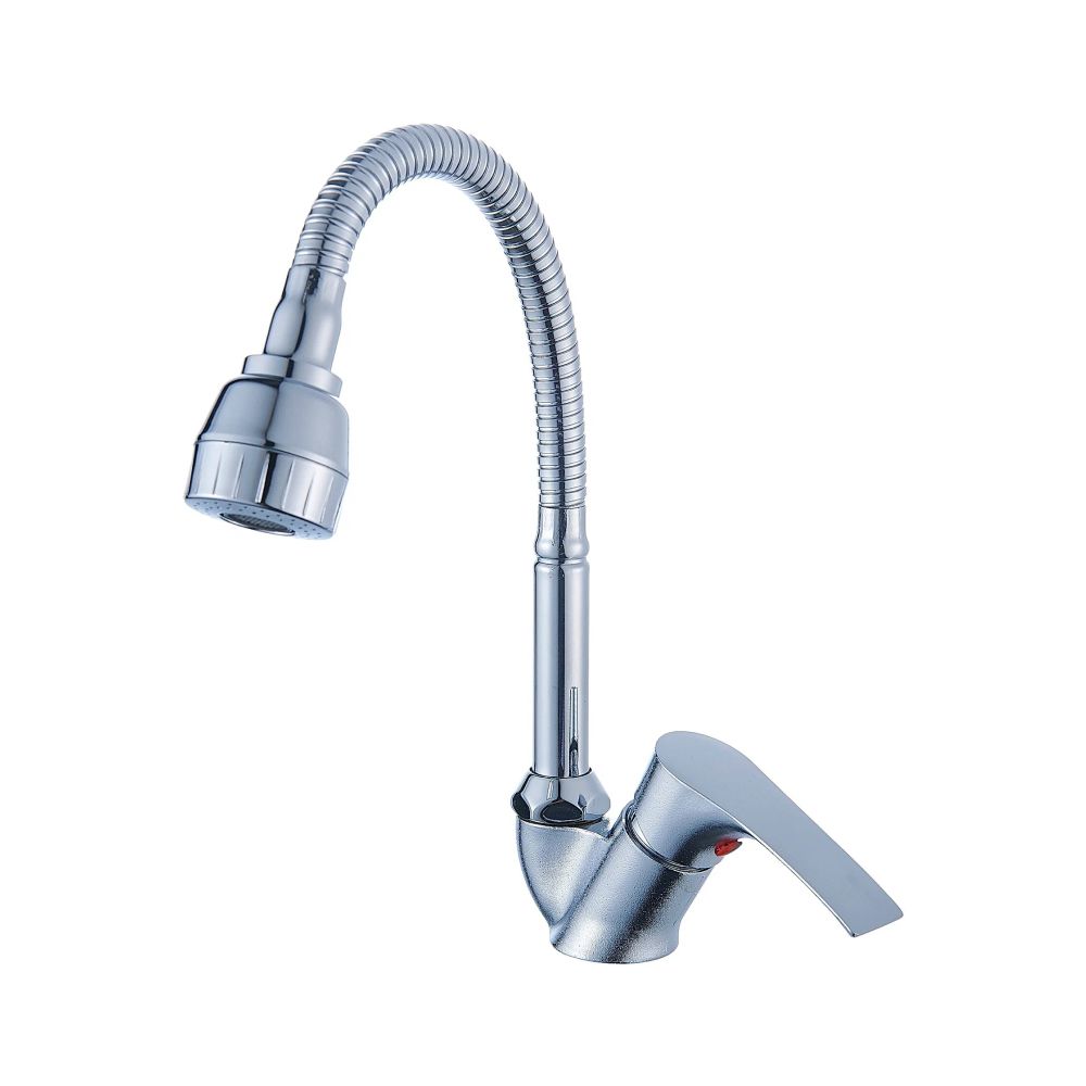 Смеситель для кухни монокомандный хром Potato Эверест B 54-032