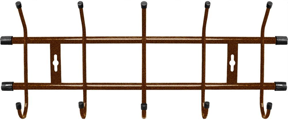 Вешалка настенная ВН5/А 5-крючков (484 х 188 мм.) медь Ника (упак.5 )