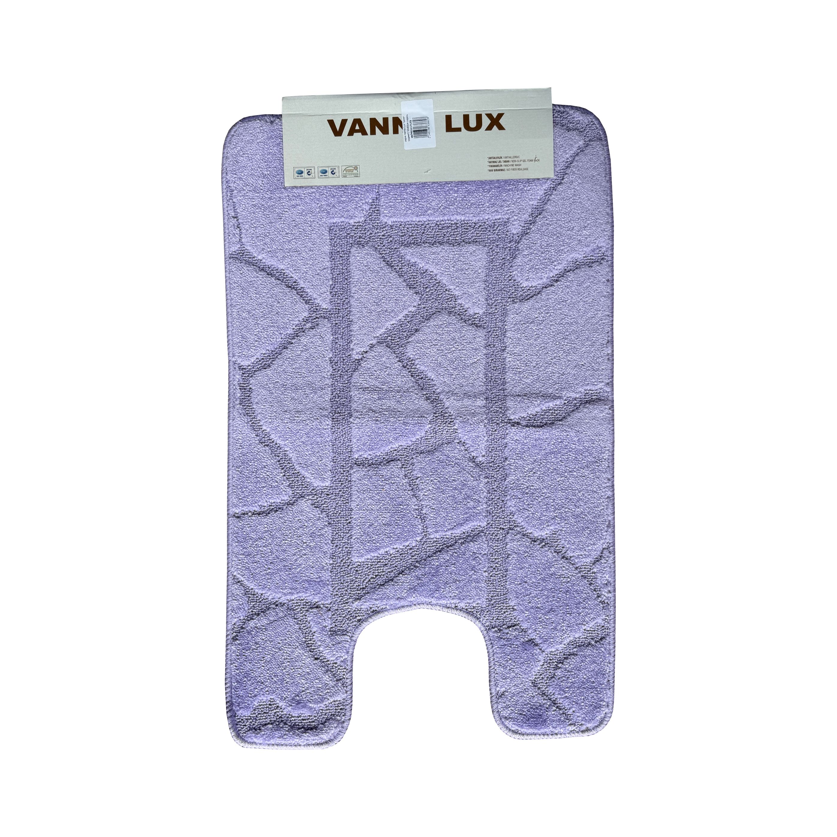 Коврик Vanna Lux туалет (1предмет) 50х80см сирень