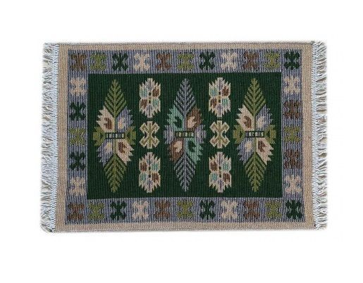 Коврик из хлопка 50*80 зел. 11580201 Kilim Usak