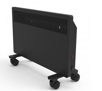 Конвектор обогреватель РЭМО СБ-1000 черный 1кВт Солнечный бриз, настен.+напольн.