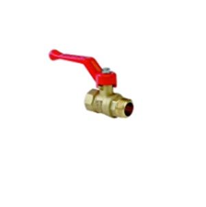 Кран шаровой латунный DeltaPro для ВОДЫ   1/2" ВР/НР ручка-рычаг, VALFEX 11Б27фт1М (96/24)