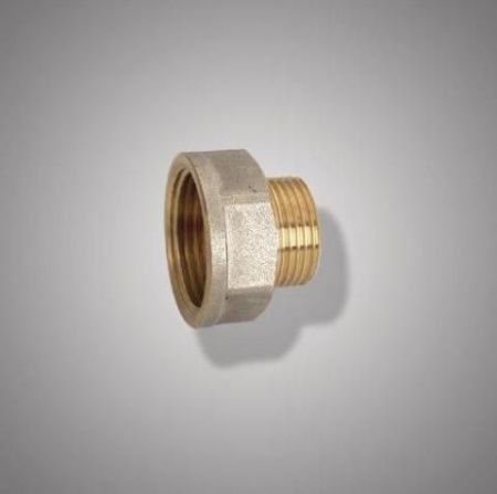 Переходник резьбовой латун. F 322.0505 (S3/4F*3/4M) (уп.5шт)