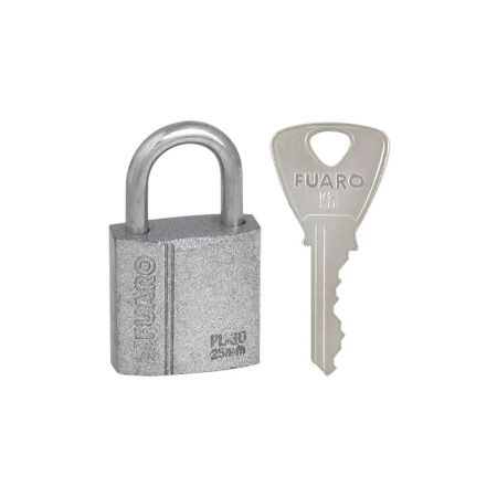 Замок навесной PL-PROTEC-3025 2key (PL-3025) англ. /блистер