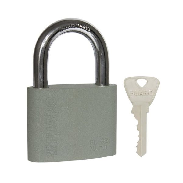 Замок навесной PL-PROTEC-0275 3key (PL-02-75) англ. /блистер