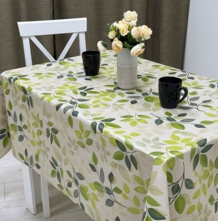 Клеенка на нетк.основе "Camelia"  647/5 Весенний лес (1,40х20м)