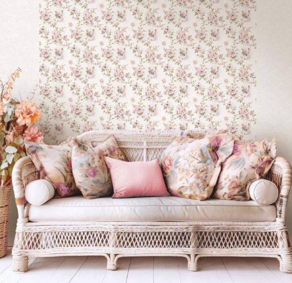 Обои Чаровница фон дуплекс С6-02 0,5м*10м Гр.2 (упак. 12 рул. Саратов)