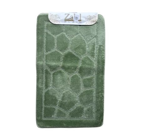 Набор ковриков Залел (2предмет) 60х100/50х60см зел.