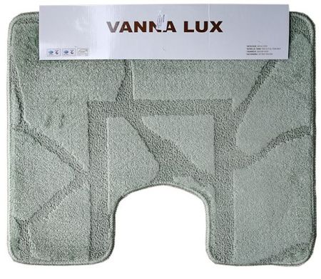 Коврик Vanna Lux туалет (1предмет) 50х60 см зеленый