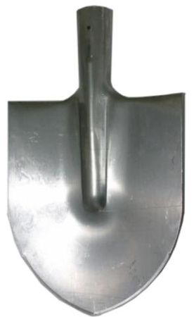 Лопата штыковая нерж.2мм с черенком*