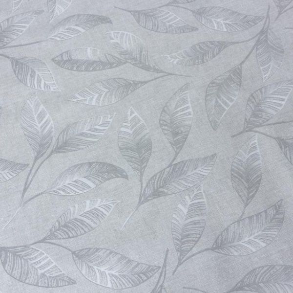Клеенка на нетк.основе "Camelia" 304/8 Листья серебро (1,40х20м)