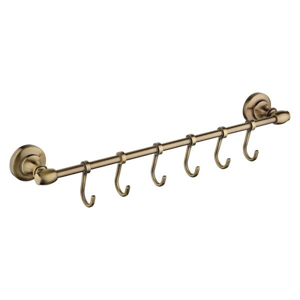 Держатель для полотенец (6 крючков) P2614-6 (26 серия)