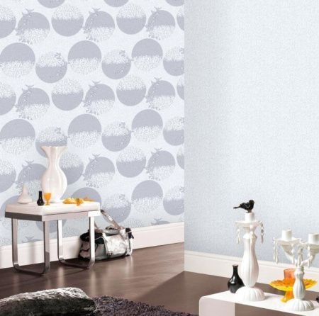 Обои Голубка фон дуплекс С6-01 0,5м*10м Гр.3 (упак. 12 рул. Саратов)