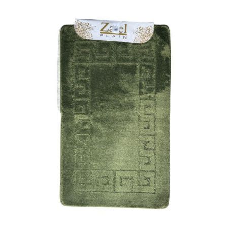 Набор ковриков Залел (2предмет) 60х100/50х60см зел.