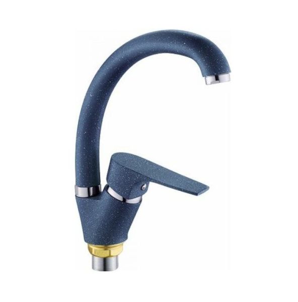 Смеситель для кухни монокомандный темно-синий Potato P 59222-14