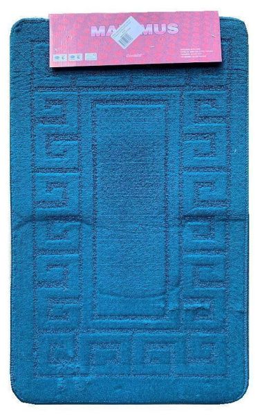 Набор ковриков Maximus (2предмет) 50х80/40х50см 595 сине-зелён.