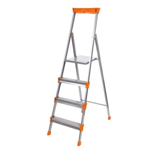 Стремянка широкая 4ст. металл. СМ4 Ника