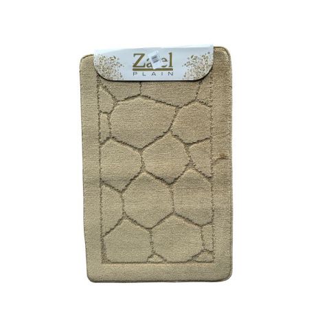 Набор ковриков Залел (1предмет) 55х85-90см коричн.