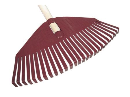 Грабли веерные 26 зуб. пластиковые с черенком* (упак.10шт.)