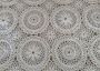 Клеенка ажурная "Лейс" 066С (беж.круг на беж.) (1,32х22м)
