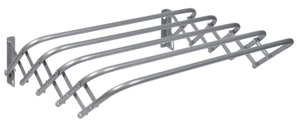 Сушилка для белья настенная, серая, СН60/С, Ника