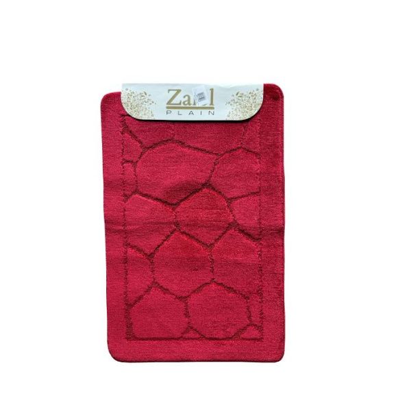 Набор ковриков Залел (2предмет) 55х85/45х55 бордо.