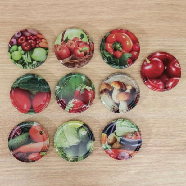 Крышка металлическая винтовая литографированная твист-офф III-100 "Элитная" (1 упак. 10 шт.)