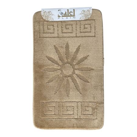 Набор ковриков Залел (2предмет) 60х100/50х60см коричн.