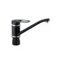 Смеситель для кухни монокомандный  черный  Potato Эверест B49-0256