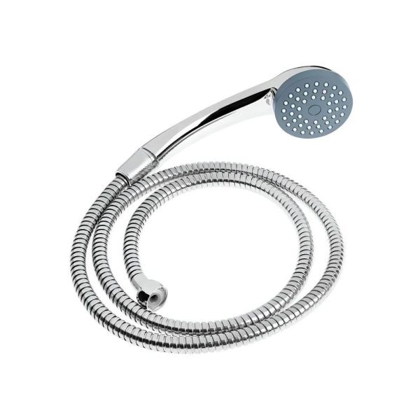 Смеситель для ванны и умывальника двухручковый  хром  Potato Эверест B23-351