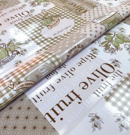 Клеенка на тк.основе "ГЛЯНЕЦ"  21669 (STS5752-1) (1.37х20м)