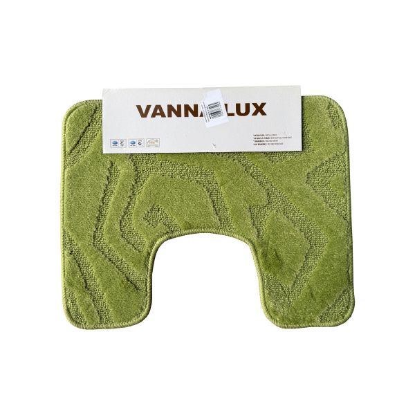 Коврик Vanna Lux туалет (1предмет) 40х50 см зеленый