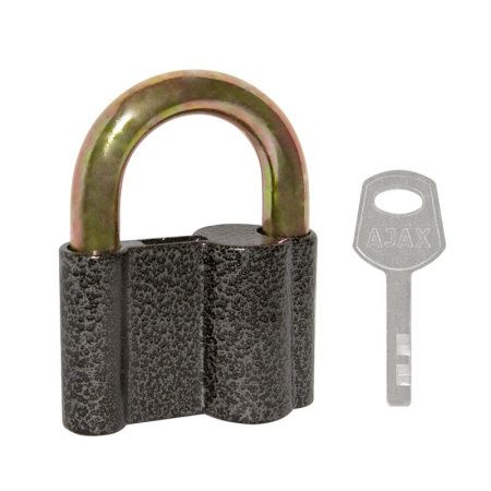 Замок навесной PD-4080 (PD-40-80) 3 fin key /коробка