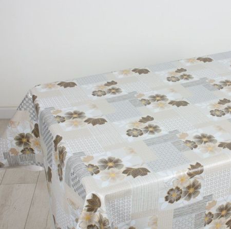 Клеенка на тк.основе "Аурум Колор" Цветочная композиция (1.40х20м)